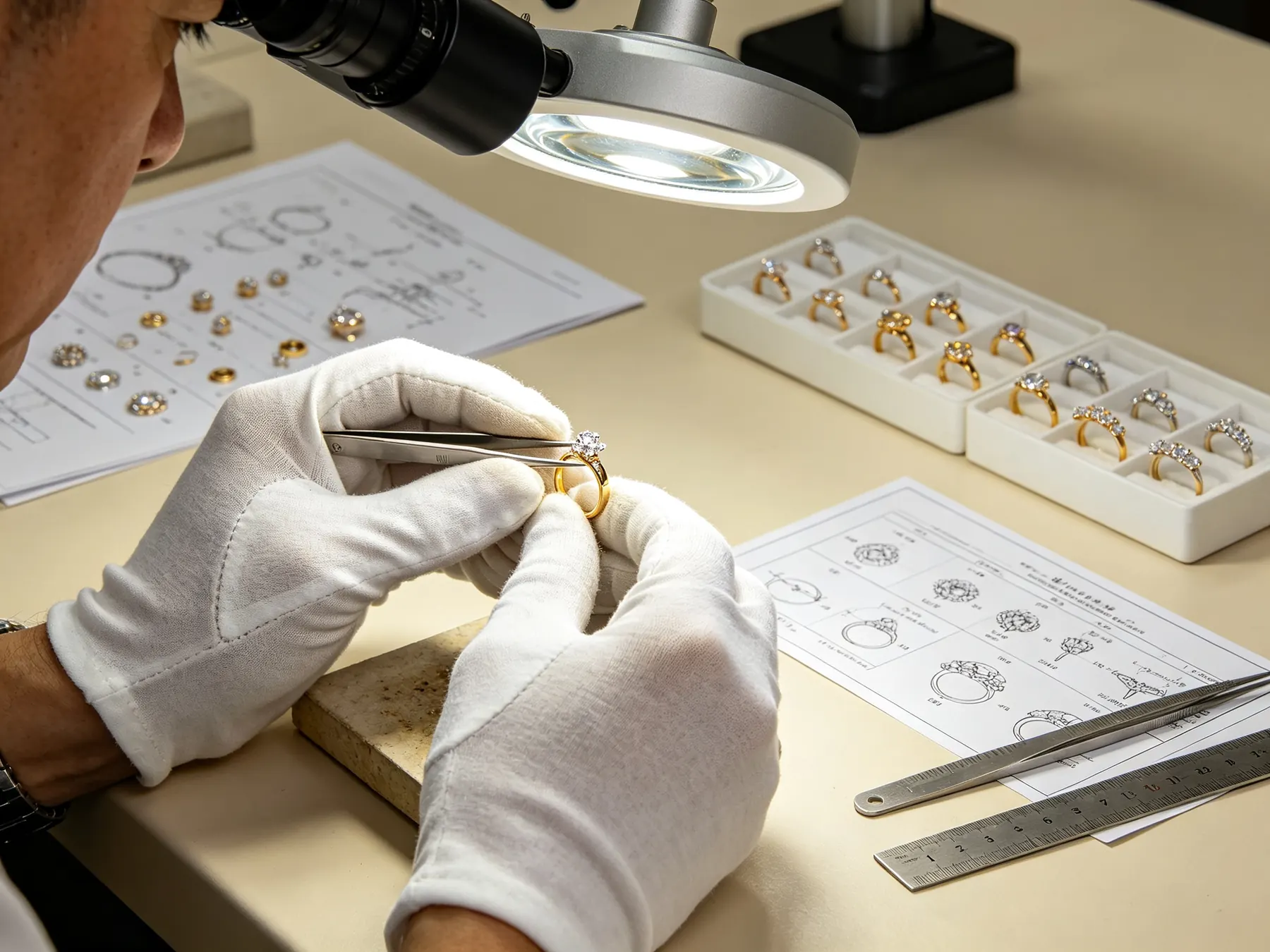 BSTKOI jewelry inspection and sample review for B2B buyers.