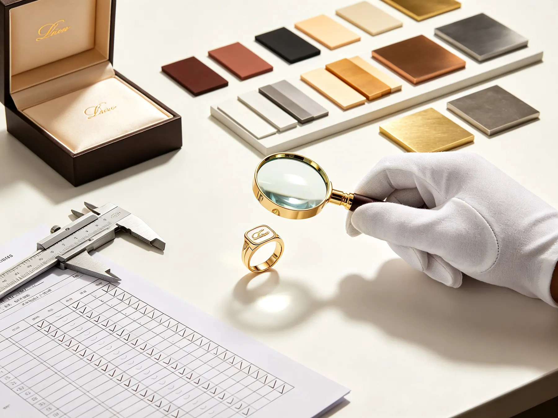 Jewelry packing options and buyer checklist